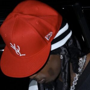 Cap Playboi Carti YVL Red Hat