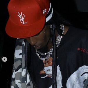 Cap Playboi Carti YVL Red Hat